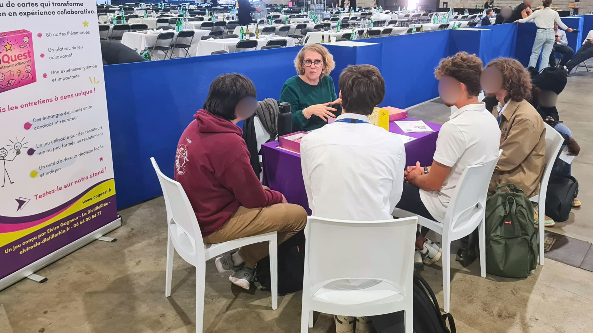 Campus Entretiens CoQuest — simulation d'entretien avec étudiants