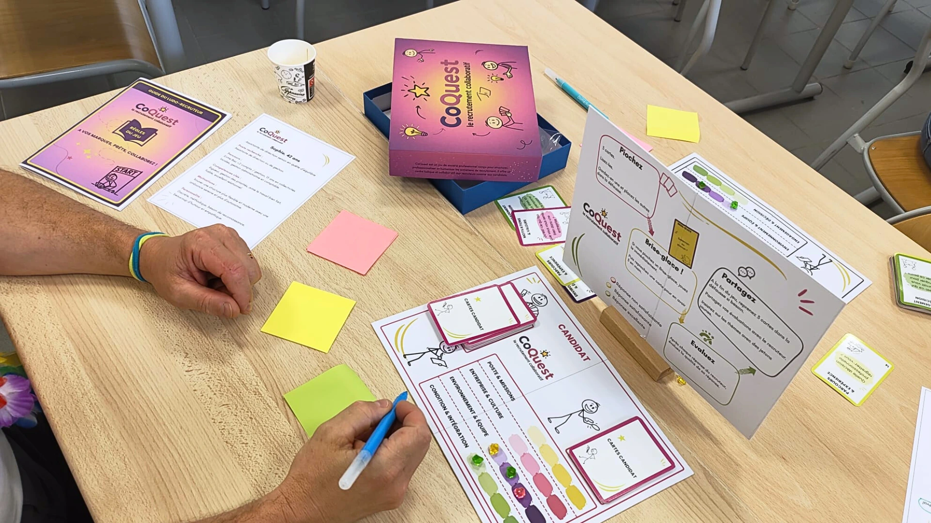 Atelier CoQuest — dirigeant de TPE formé au recrutement par le jeu